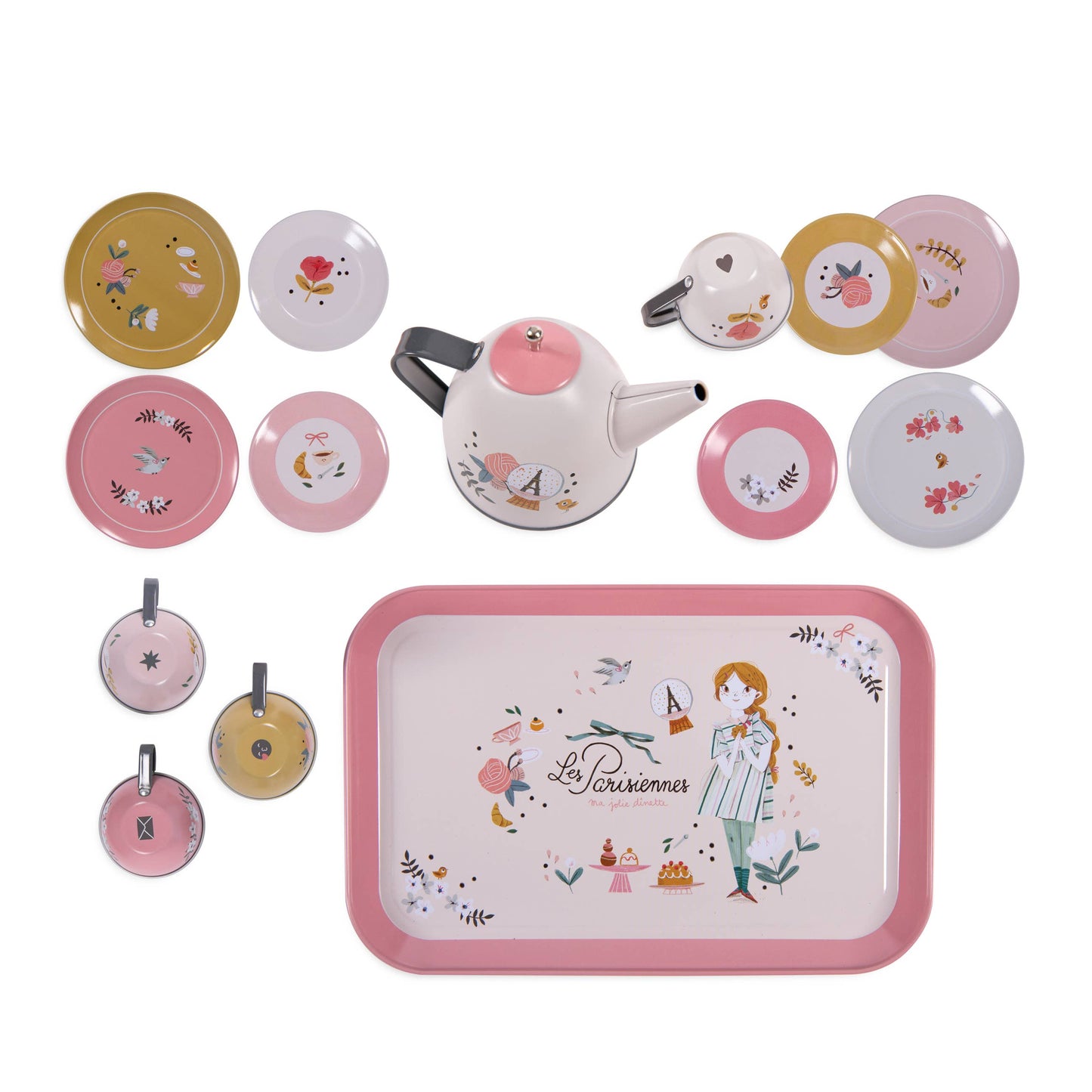 Parisiennes Tea Set