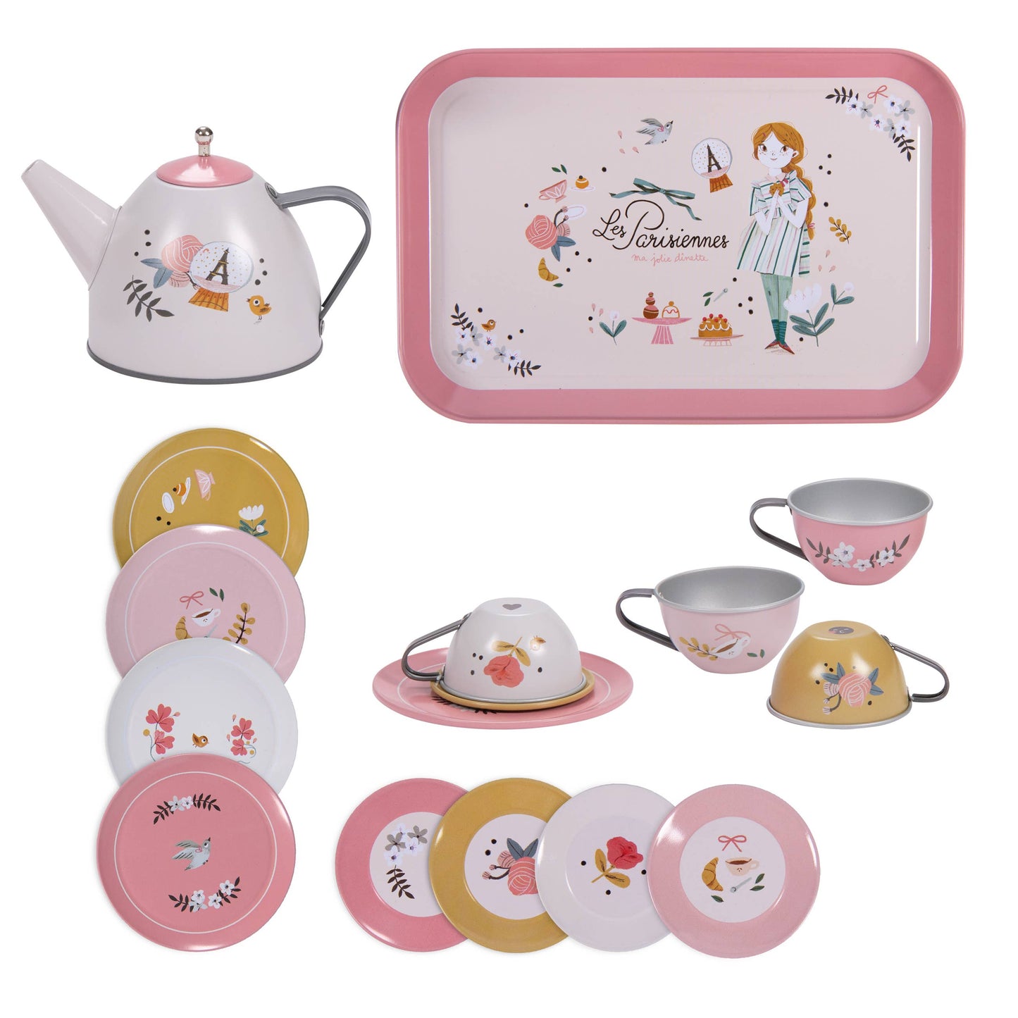 Parisiennes Tea Set
