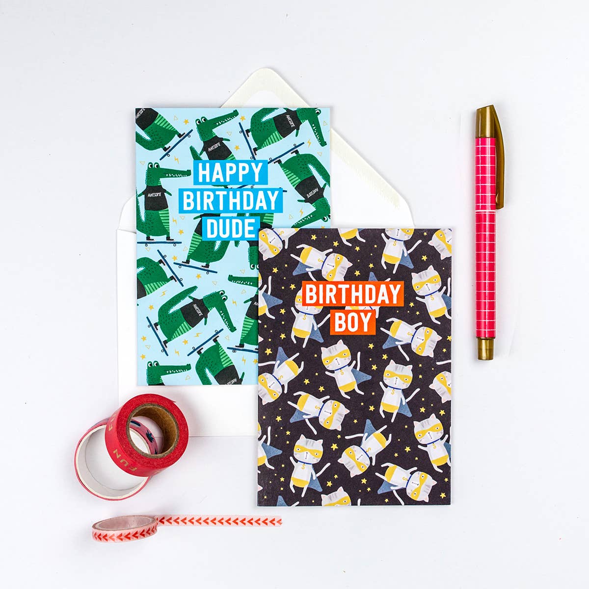 Birthday Boy Card | Birthday Card | Superhero Card For Kids