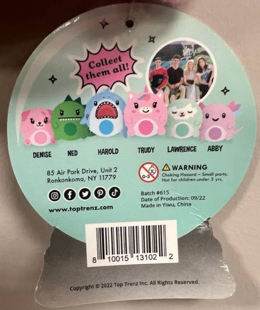 Magic Fortune Friends -Plush Squishy Waterball Toy ANIMAL