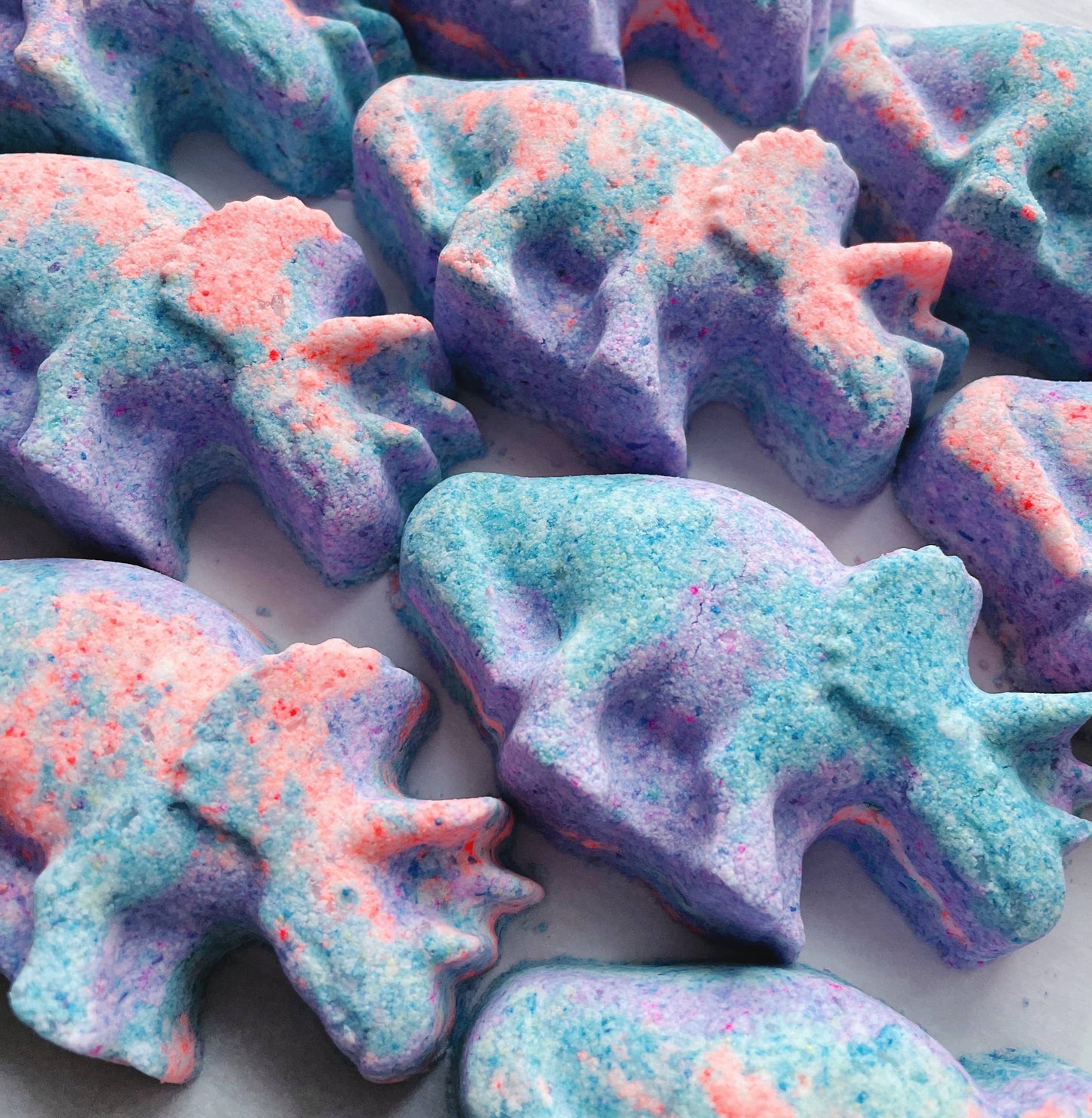 Triceratops Dino Bath Bomb with toy!