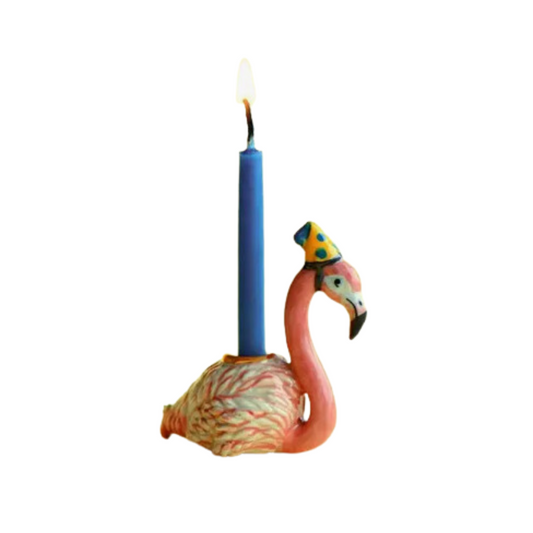 Party Animal Flamingo Cake Topper