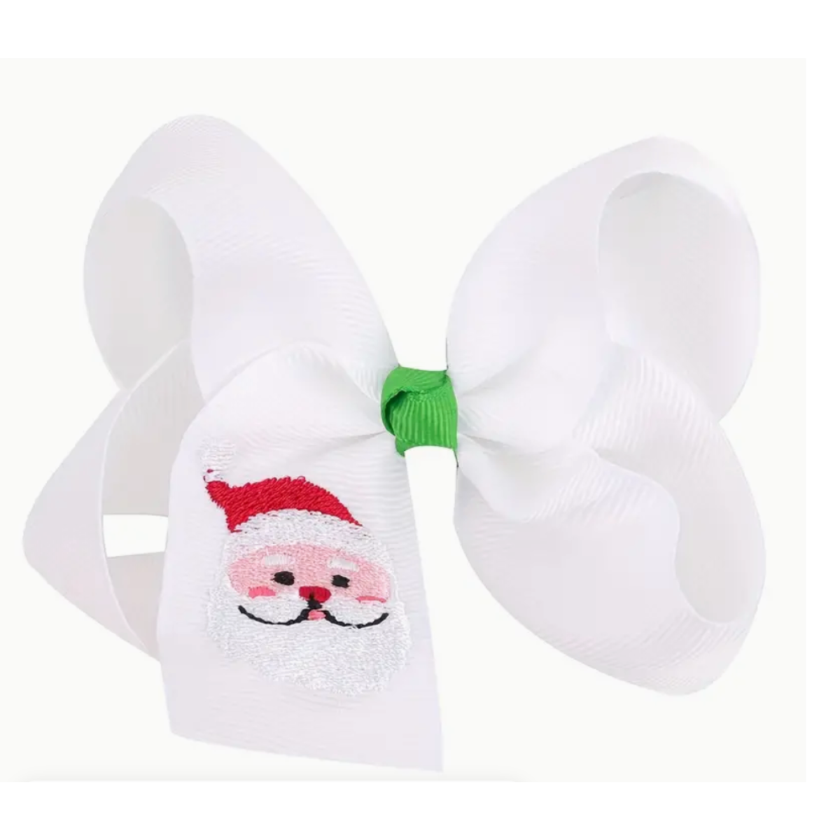 Embroidered Holiday Bow