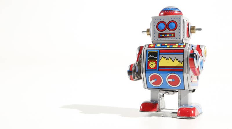 Small Tin Robot