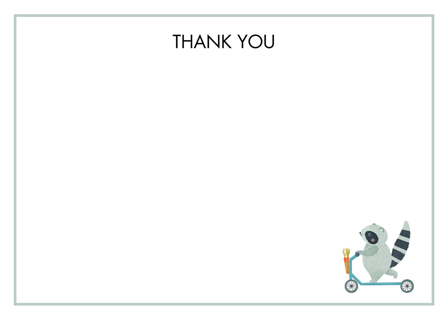Thank You Card Sets