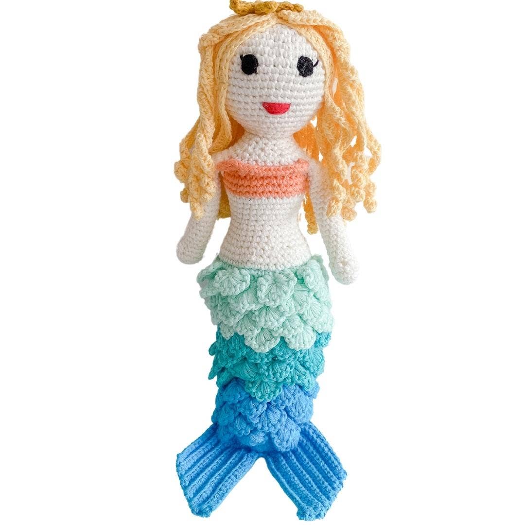 Organic Crochet Mermaid