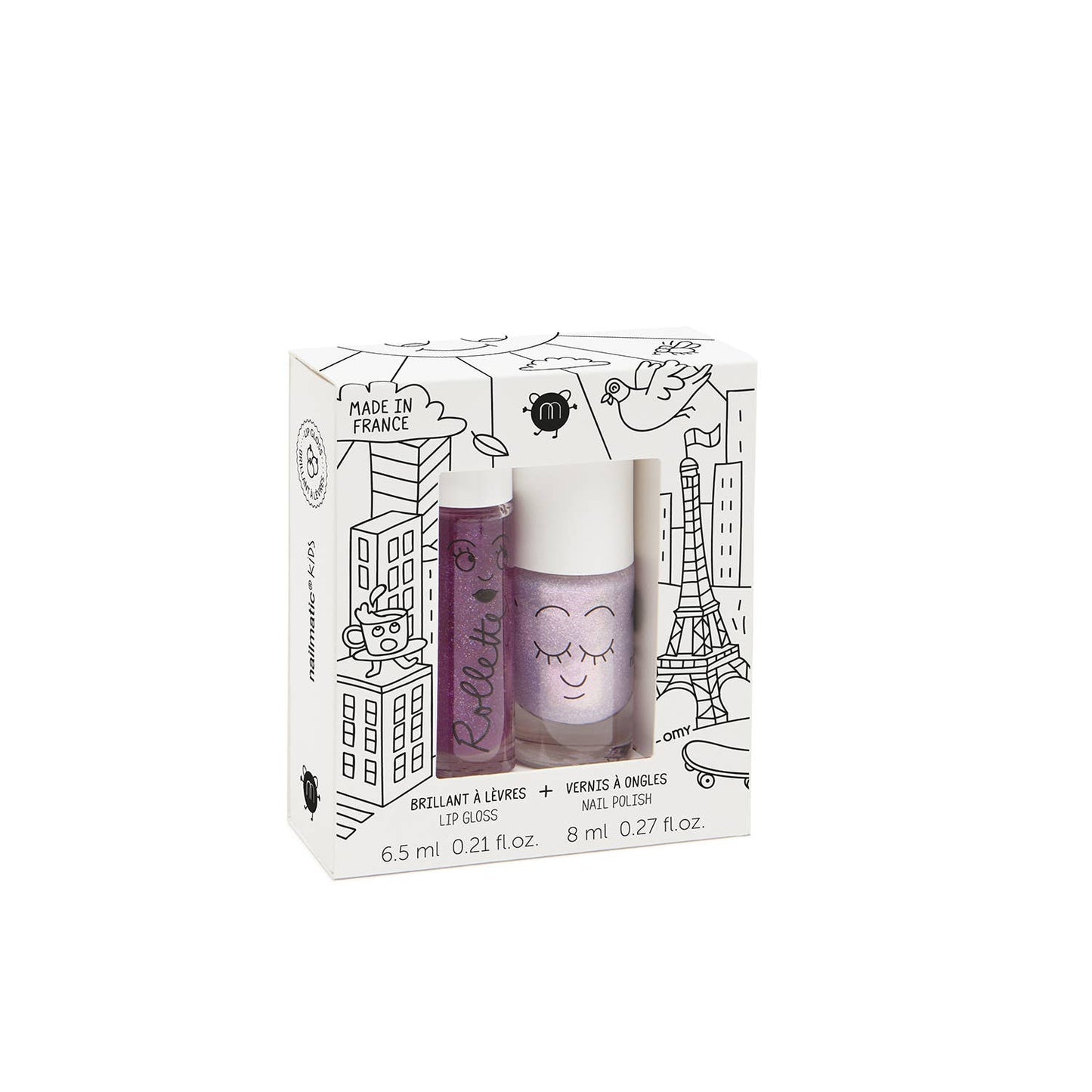Lovely City - Nail Polish + Lip Gloss Set