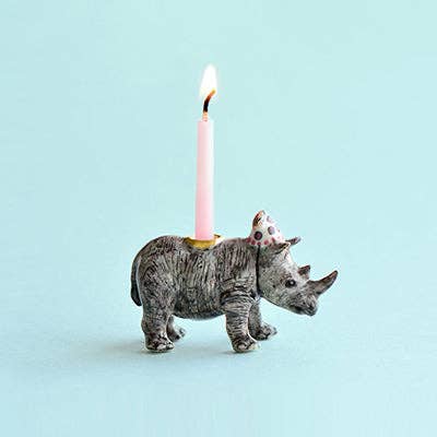 Party Animal Rhino Cake Topper