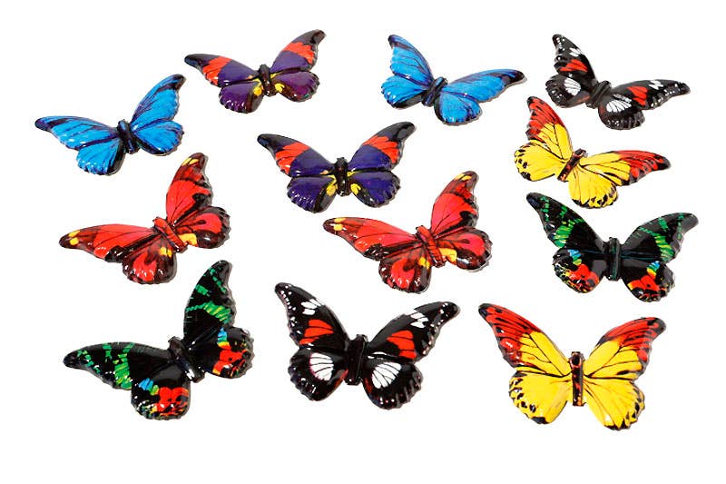 Large Butterfly Pin Badge