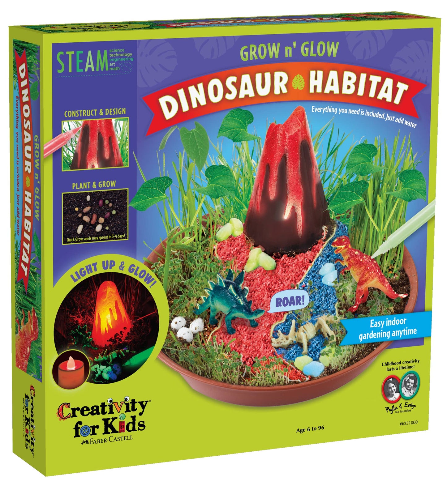 Grow N’ Glow Dinosaur Habitat