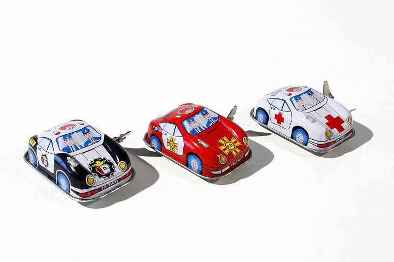 Tin Wind Up Cars