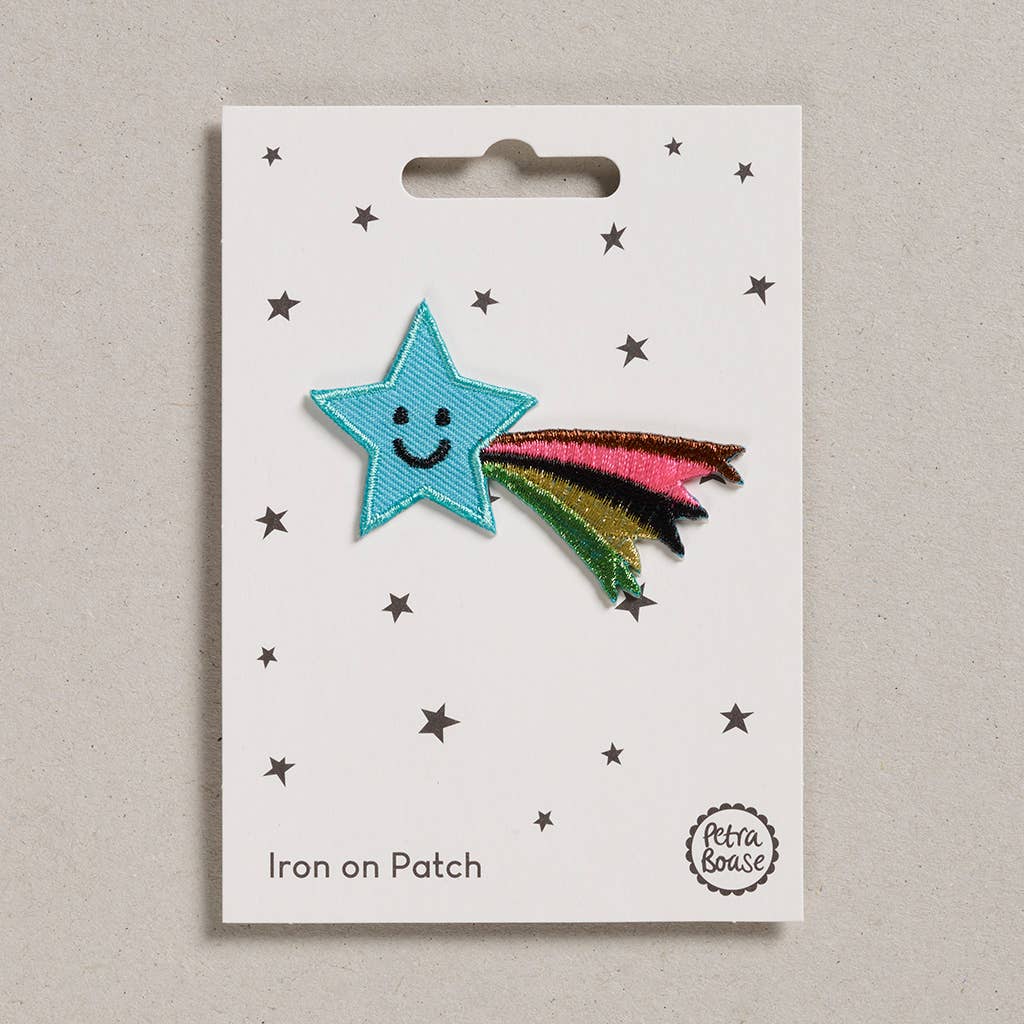 Shooting Star Iron on Patch