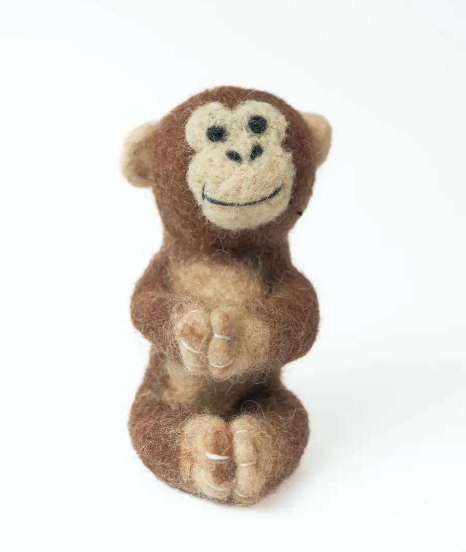 Monkey Finger Puppet
