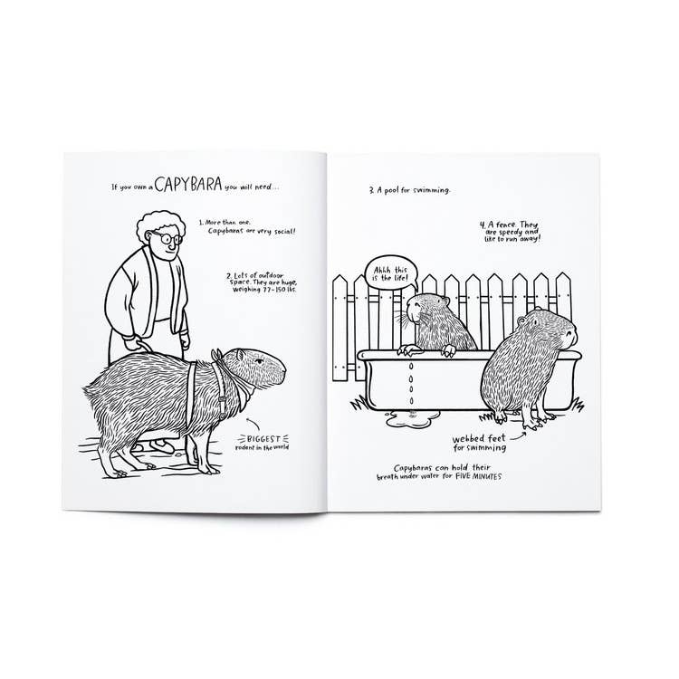 Pets From Around The World Coloring + Activity: Jokes, Comics, Mazes + MORE