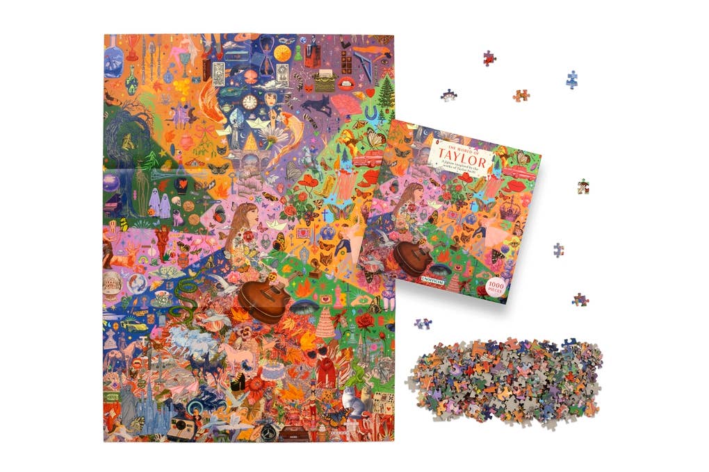 The World of Taylor An unofficial 1000-piece jigsaw puzzle