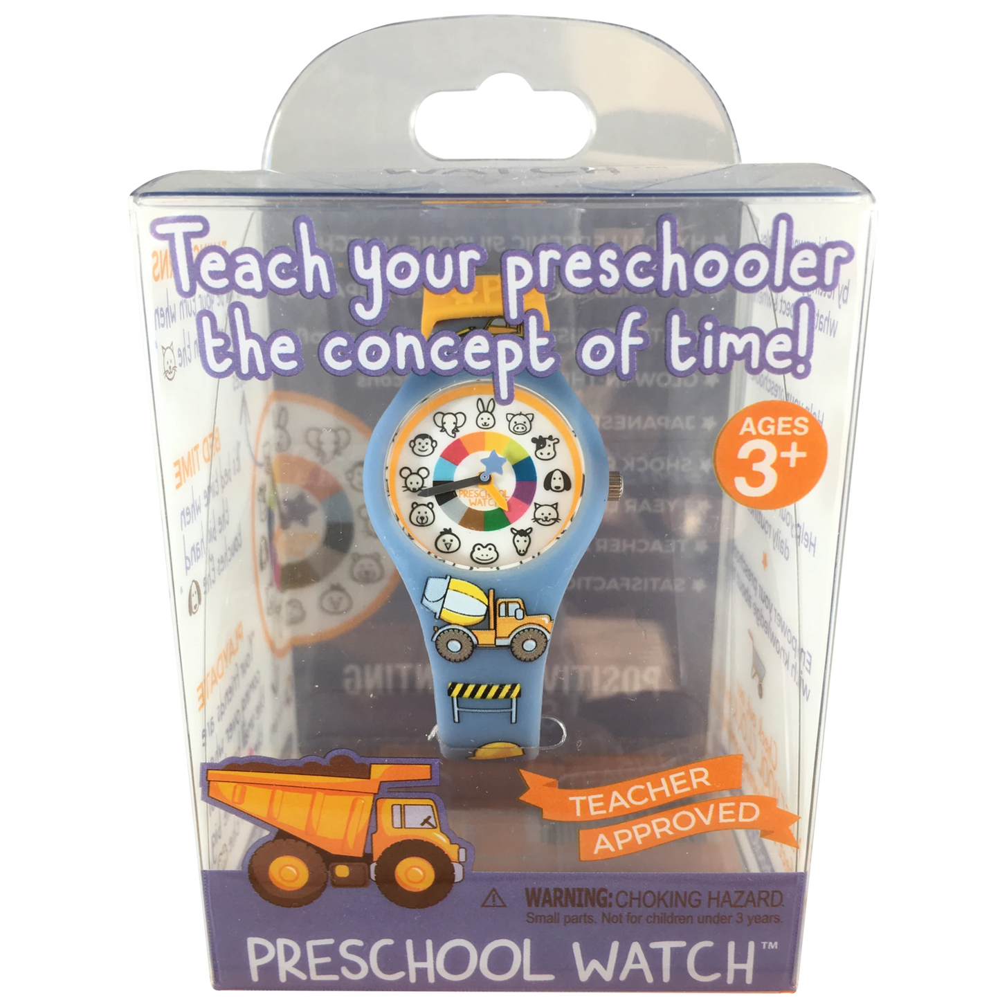 Trucks Silicone Preschool Watch