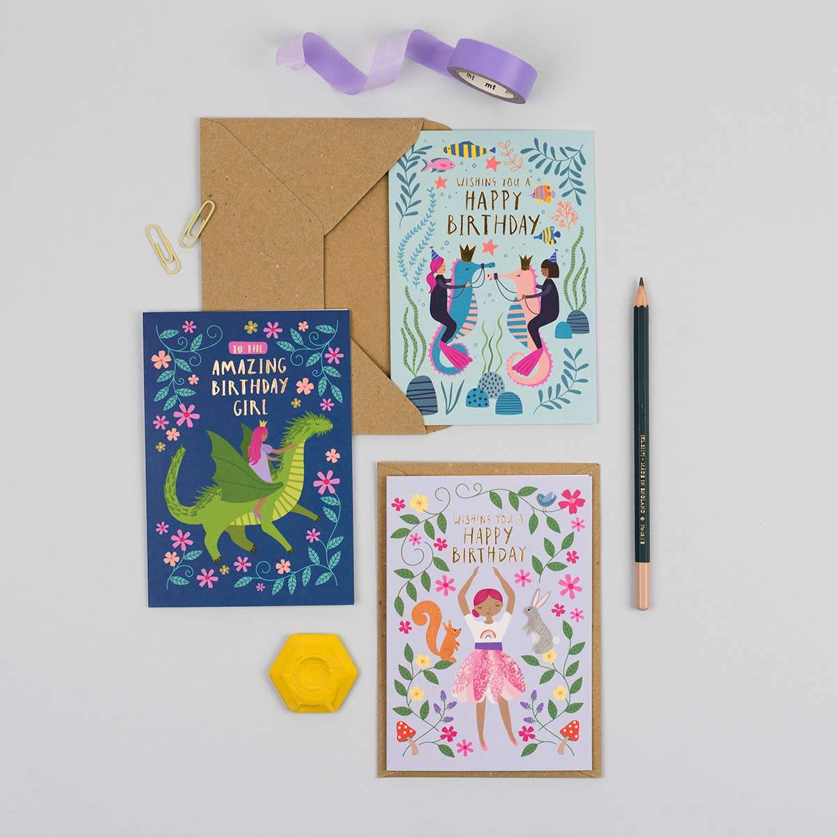 Under the Sea Kid's Birthday Card | Children's Birthday Card
