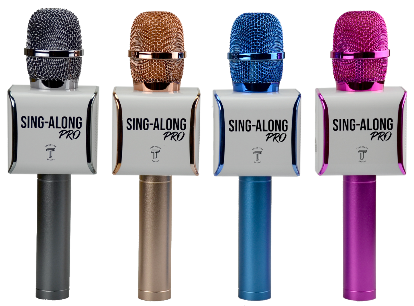 Sing A Long Pro 3 Karaoke Bluetooth Microphone-Blue