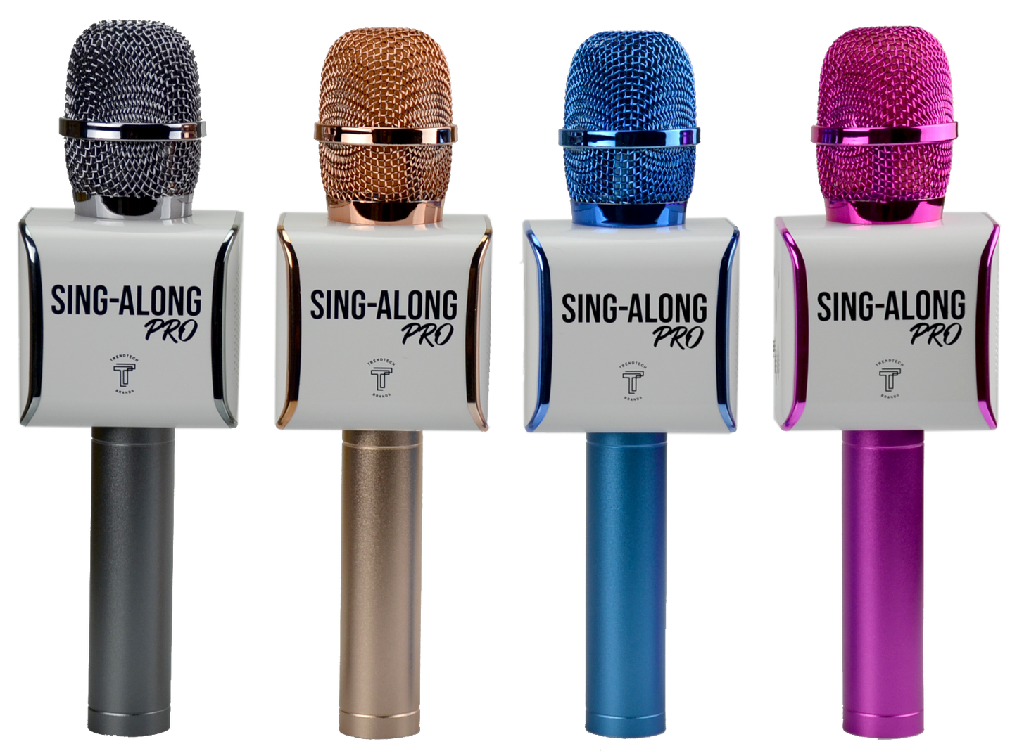 Sing A Long Pro 3 Karaoke Bluetooth Microphone-Pink