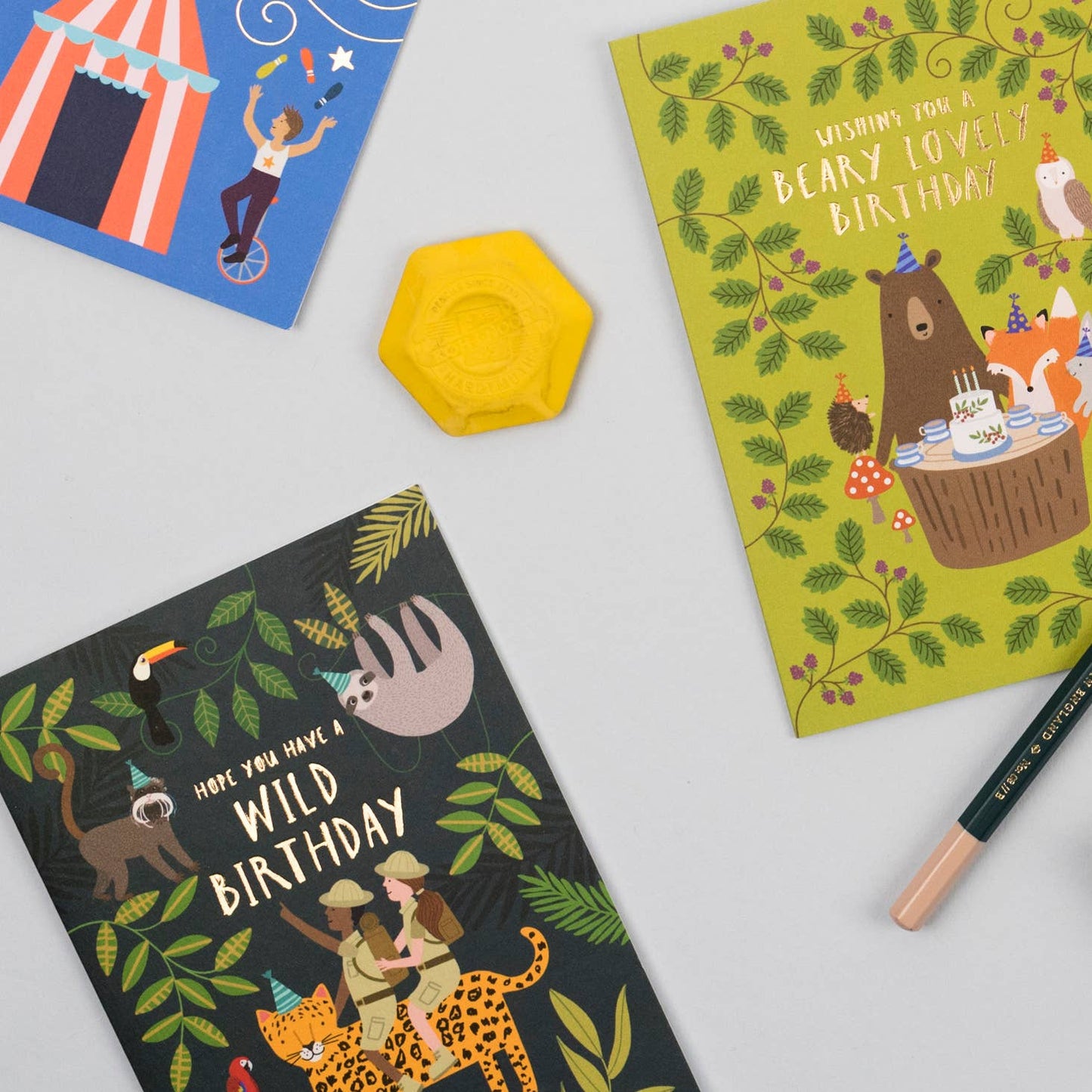 Jungle Explorers Birthday Card | Fun Animal Kids Card