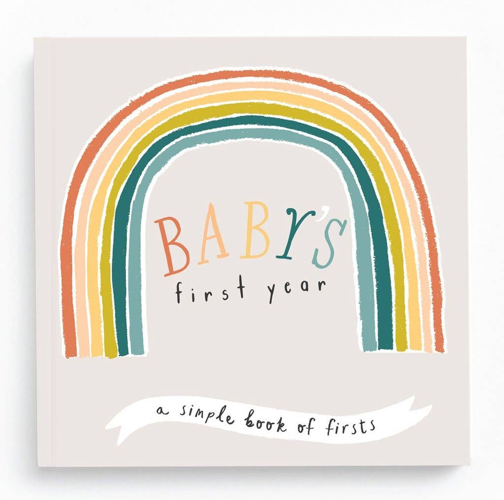 Little Rainbow First Year Baby Memory Book