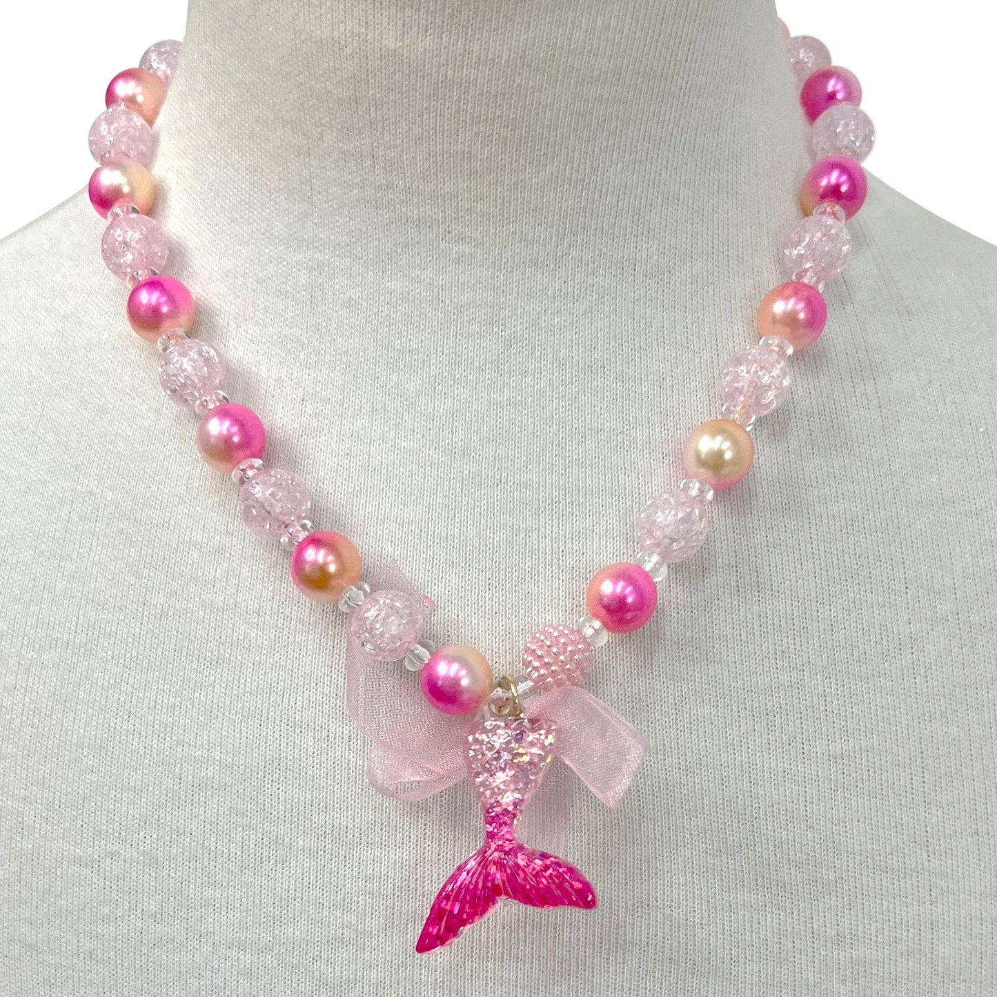 Mermaid Tail Necklace & Bracelet Set