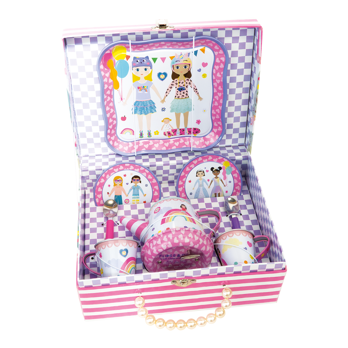 Best Friends 9pc Musical Tea Set