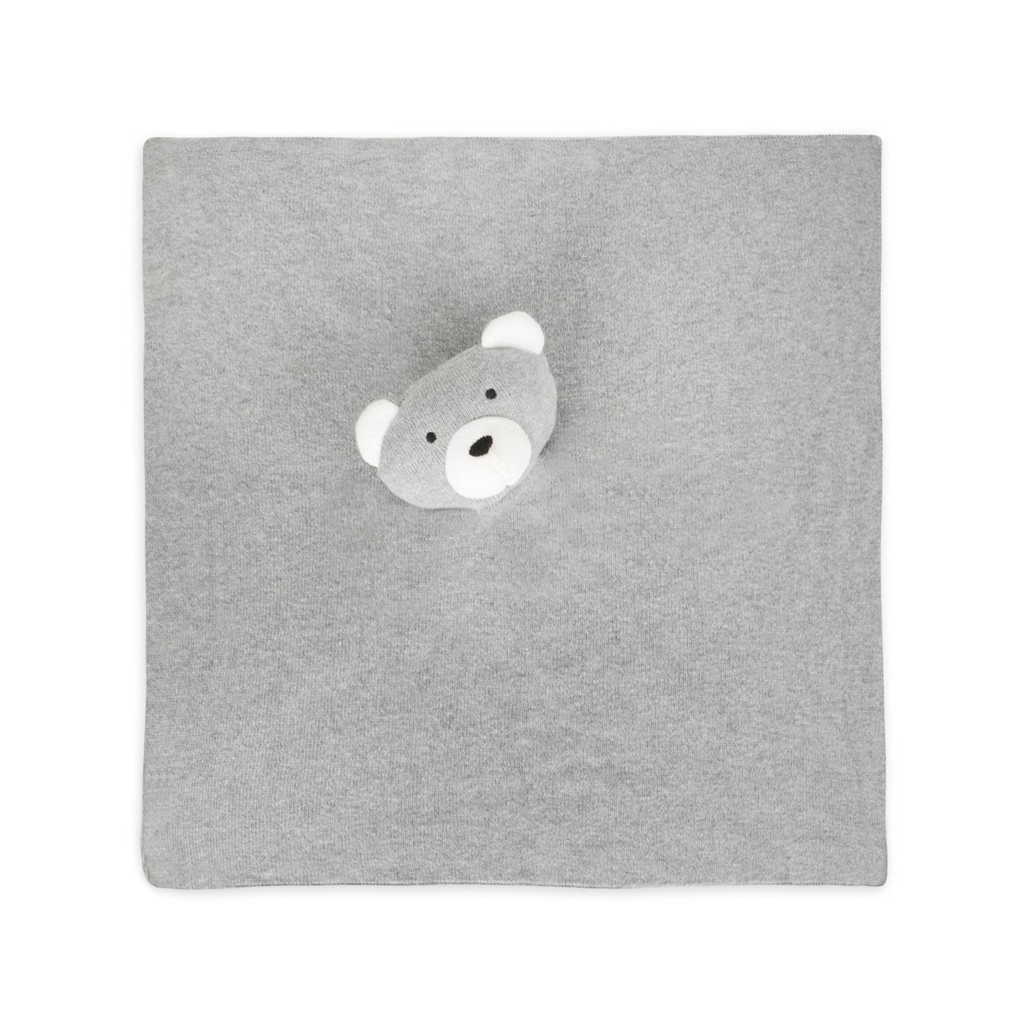 Bear - Organic Baby Lovey Security Blanket Cuddle Cloth