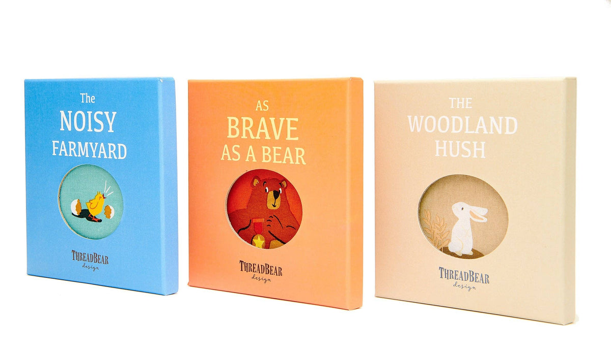 ThreadBear | Noisy Farmyard Rag Book