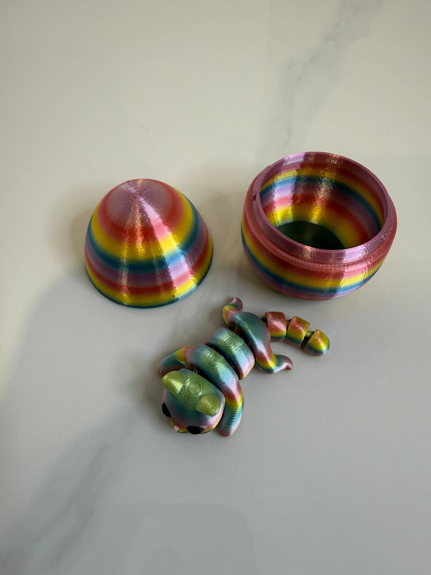 Baby 3D Printed Mystery Eggs with Adorable Animals Inside