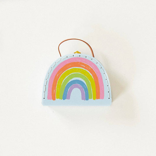 Mini Rainbow Suitcase