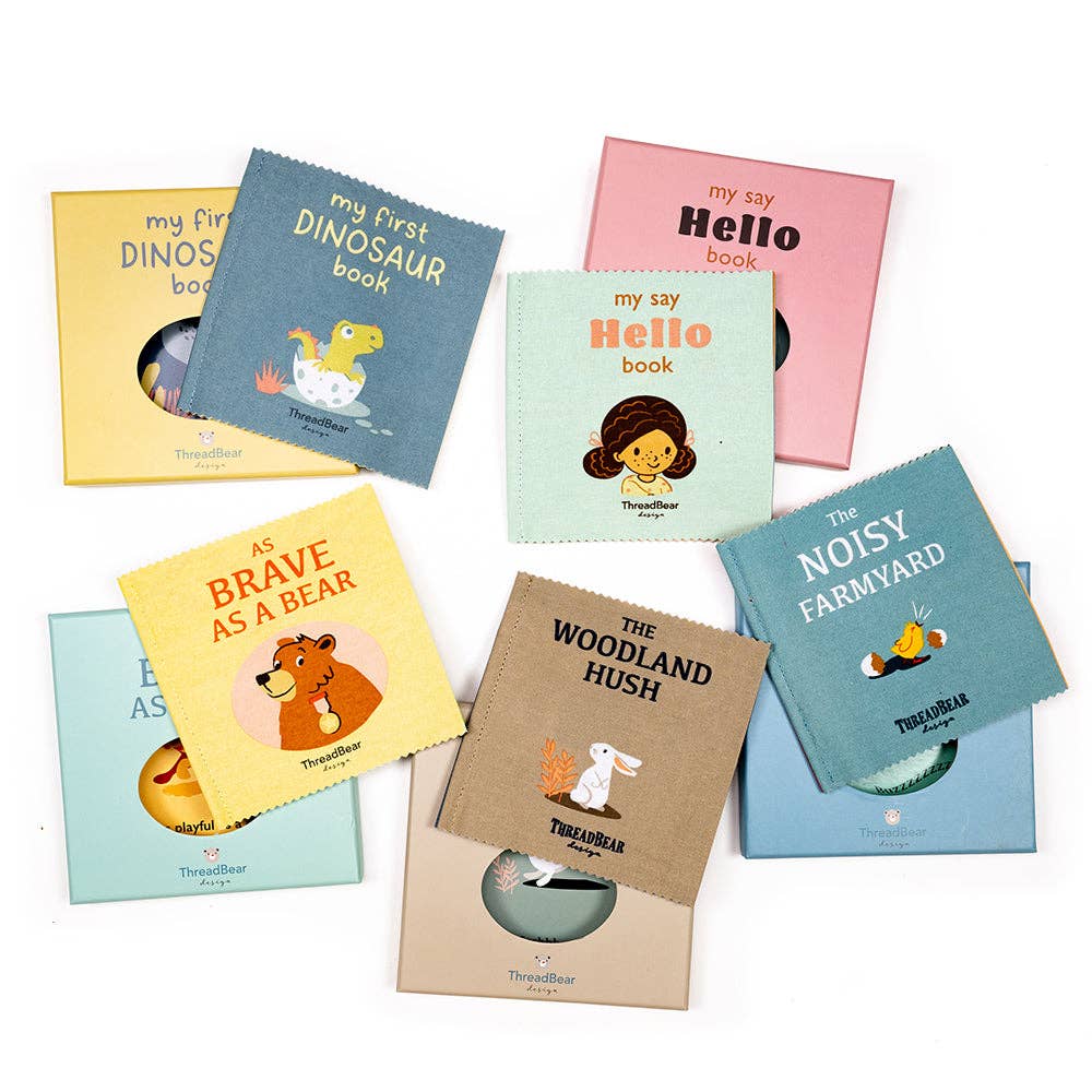 ThreadBear | My First Dinosaur Book Rag Book