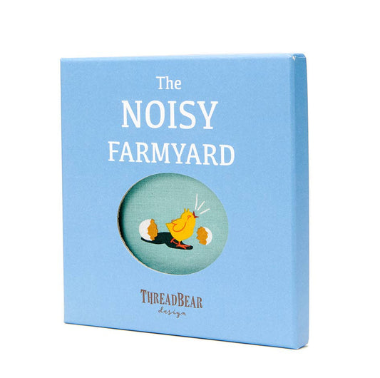 ThreadBear | Noisy Farmyard Rag Book