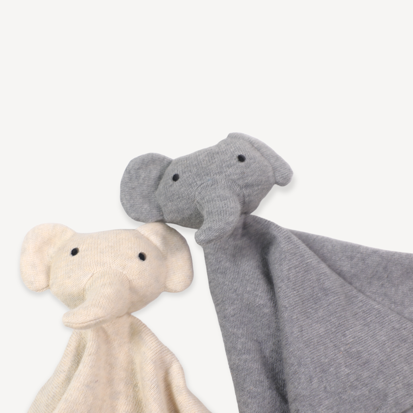 Elephant - Organic Baby Lovey Security Blanket Cuddle Cloth