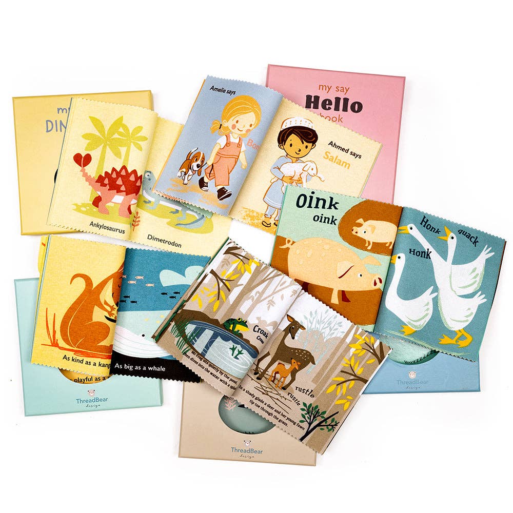 ThreadBear | My First Dinosaur Book Rag Book