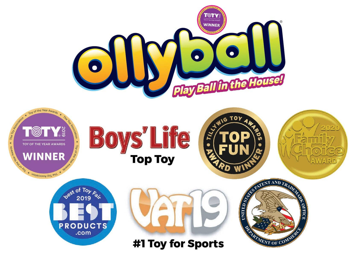 Ollyball ® Full-Force Indoor Play™ - WINNER of a Toy of the Year!