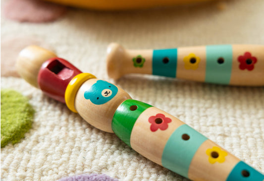 Playful Tunes Wooden Recorder