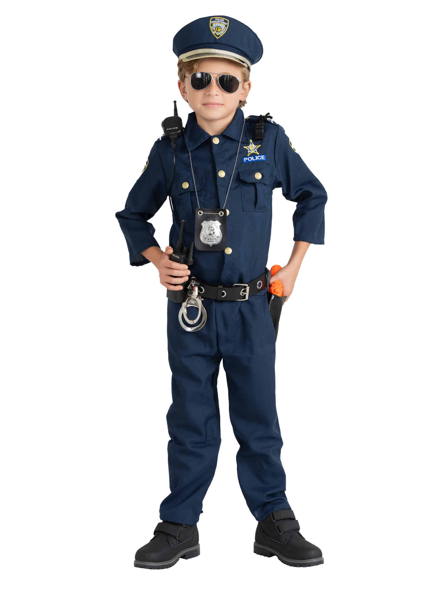 Deluxe Police Dress Up Costume Set