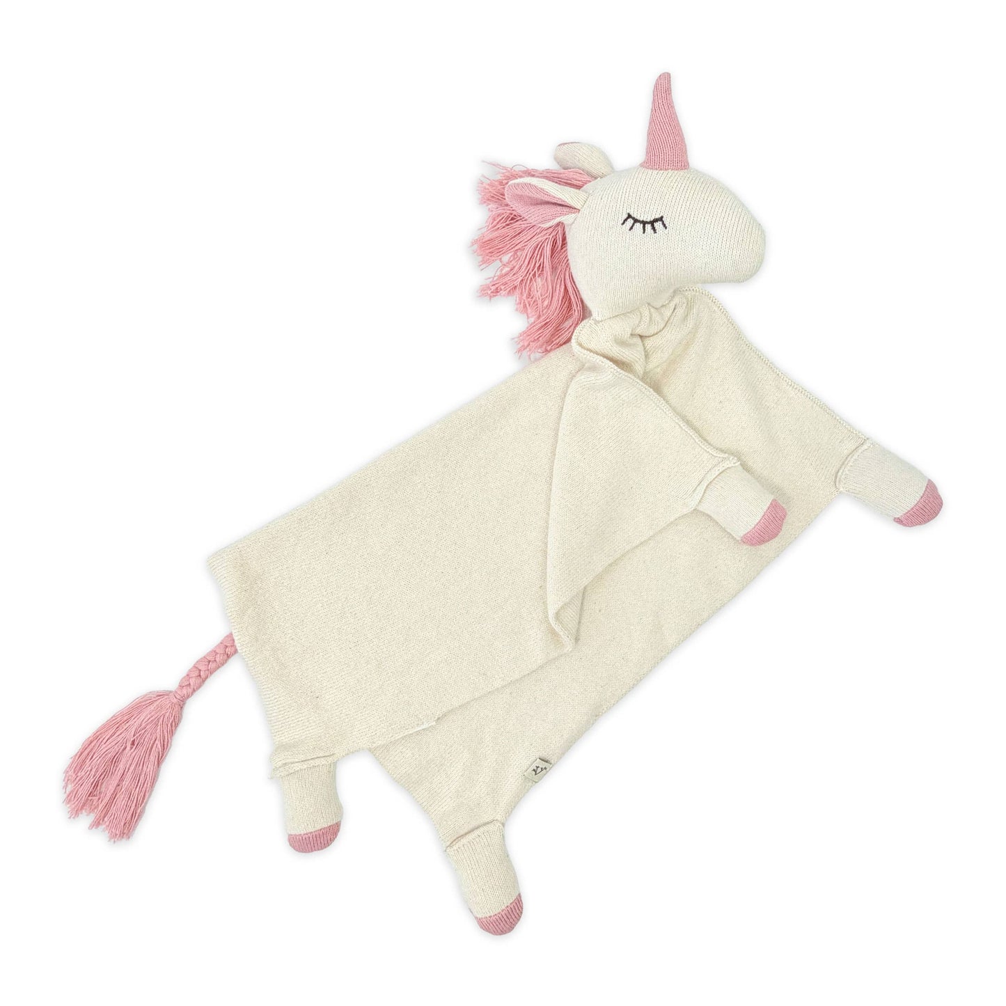 Unicorn - Organic Baby Lovey Security Blanket Cuddle Cloth
