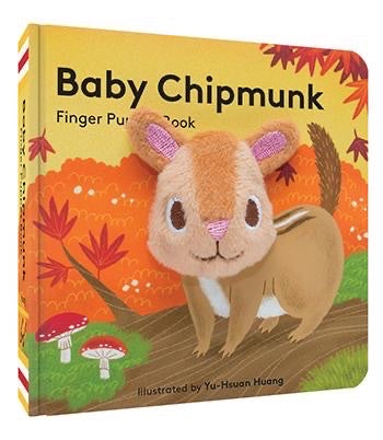 Baby Chipmunk Finger Puppet Book