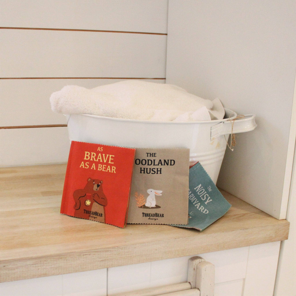 ThreadBear | Noisy Farmyard Rag Book