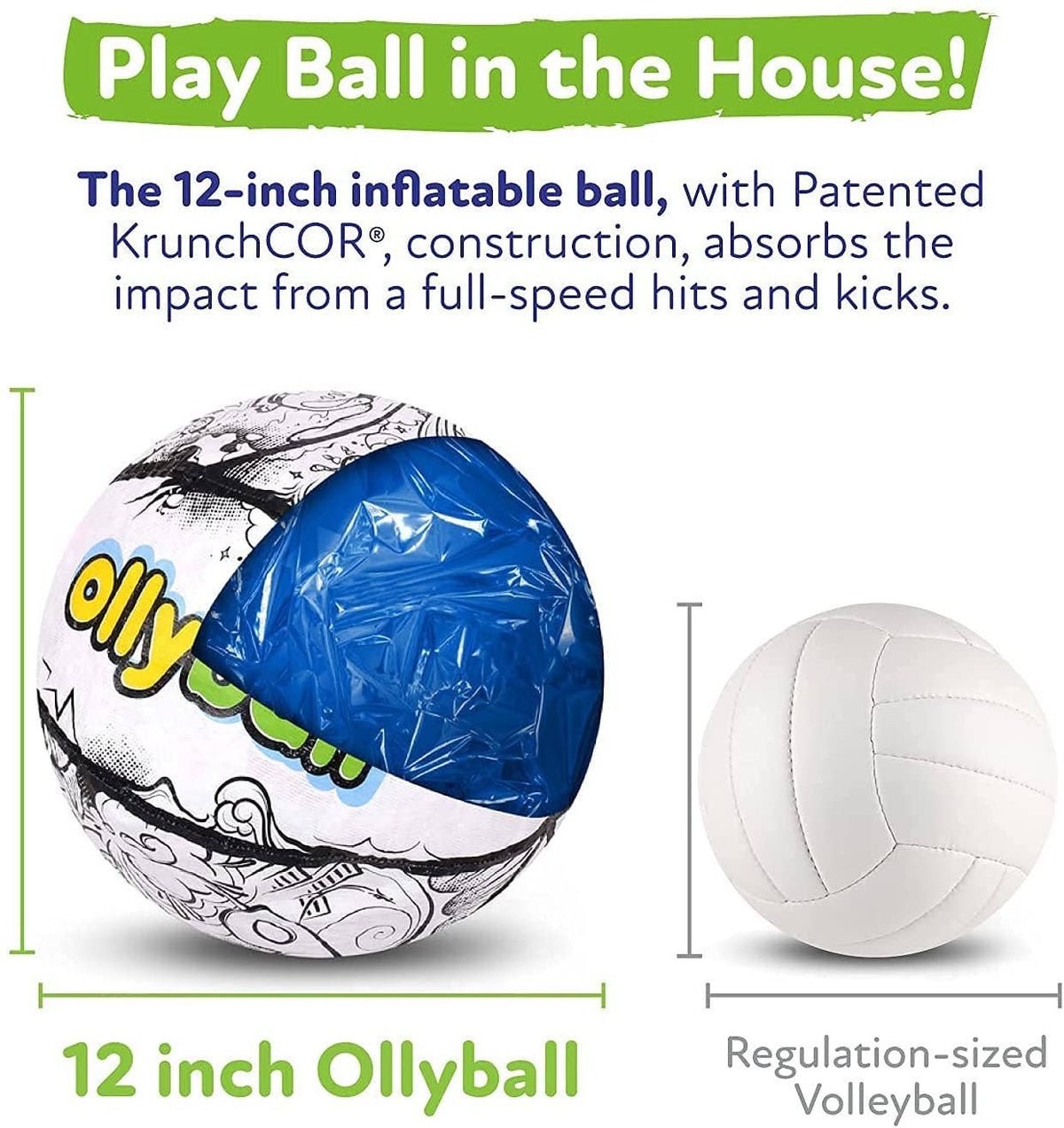Ollyball ® Full-Force Indoor Play™ - WINNER of a Toy of the Year!