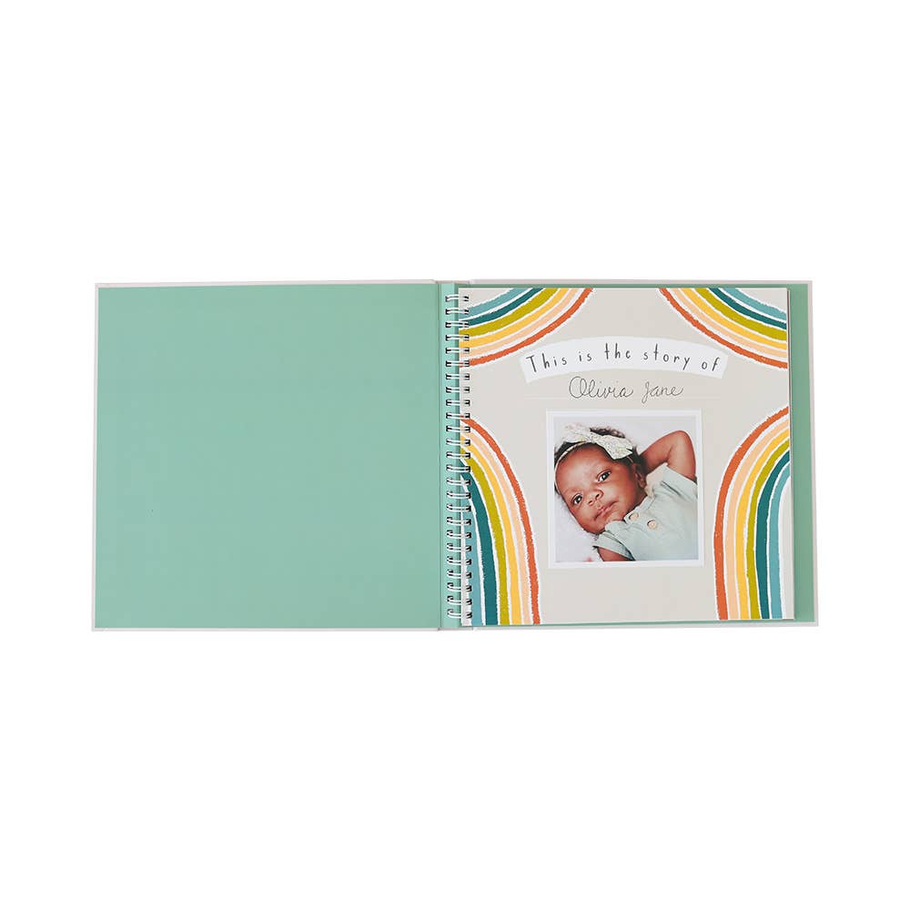 Little Rainbow First Year Baby Memory Book