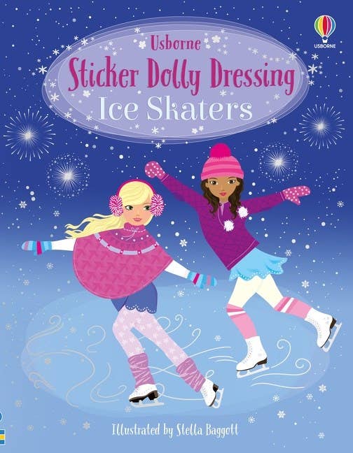 Sticker Dolly Dressing Ice Skaters : Usborne