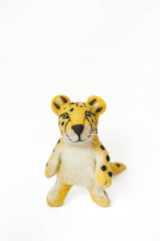 Cheetah Finger Puppet