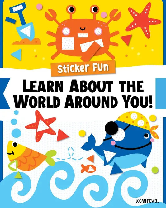 Activity Book - Sticker Fun: Learn About the World