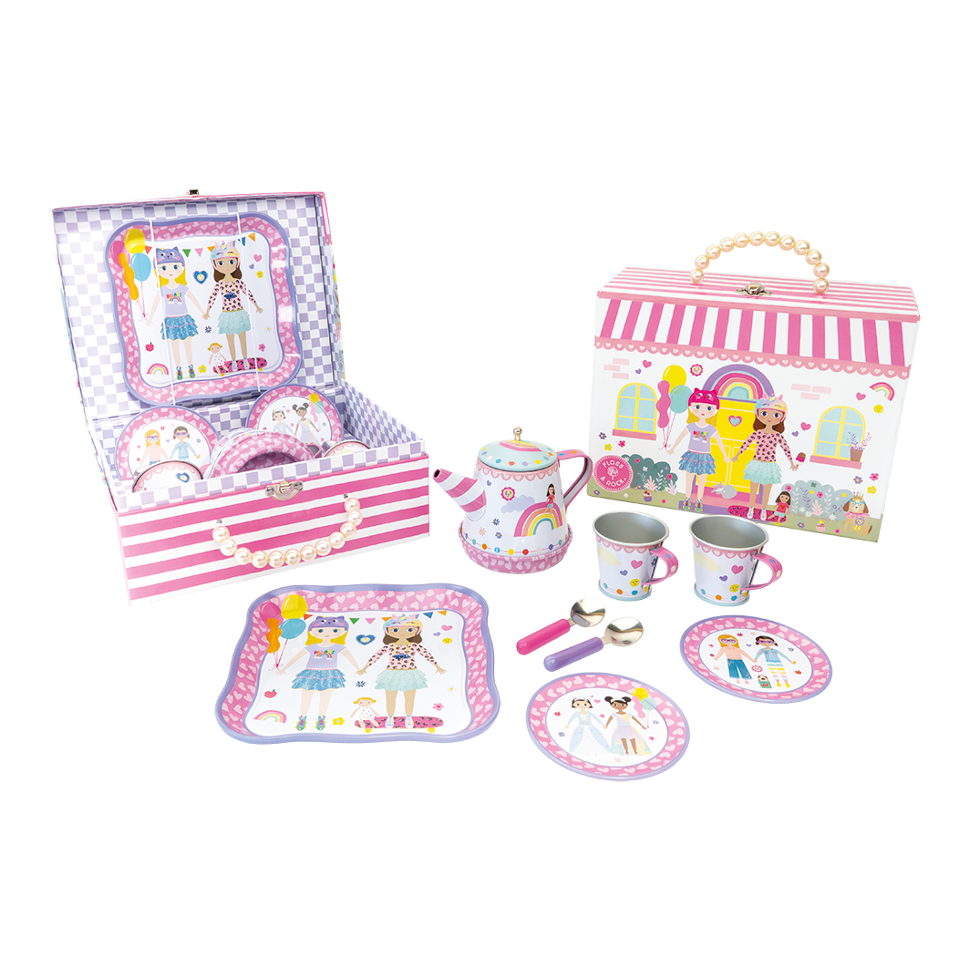 Best Friends 9pc Musical Tea Set