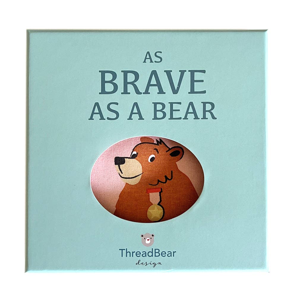 ThreadBear | Brave as a Bear Rag Book