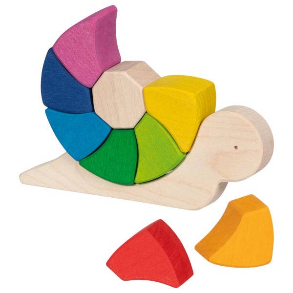 Sassy Snail Pauline - Puzzle and Building Blocks