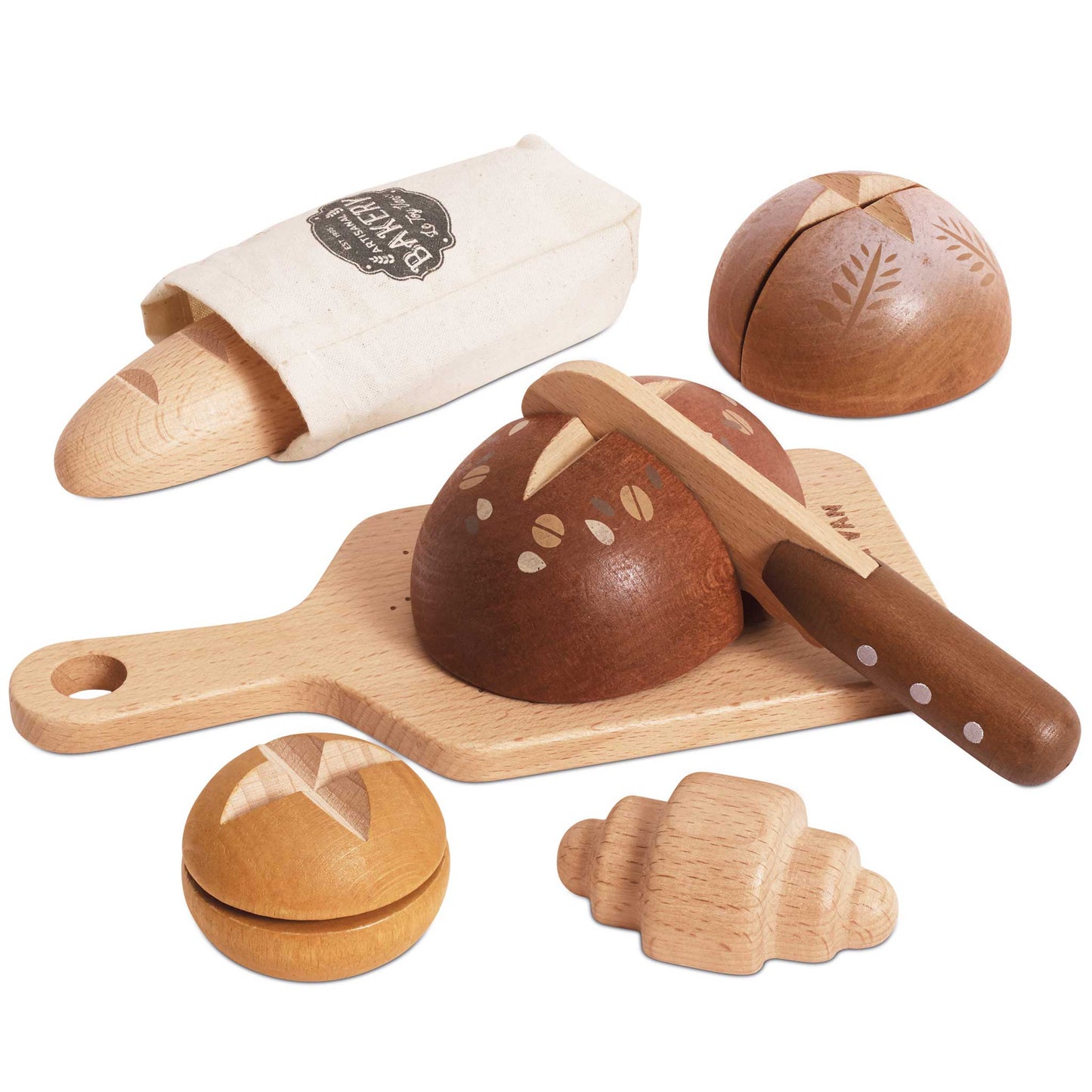 Artisan Bread & Knife Set